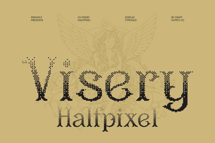 Preview of CS Visery Halfpixel Font