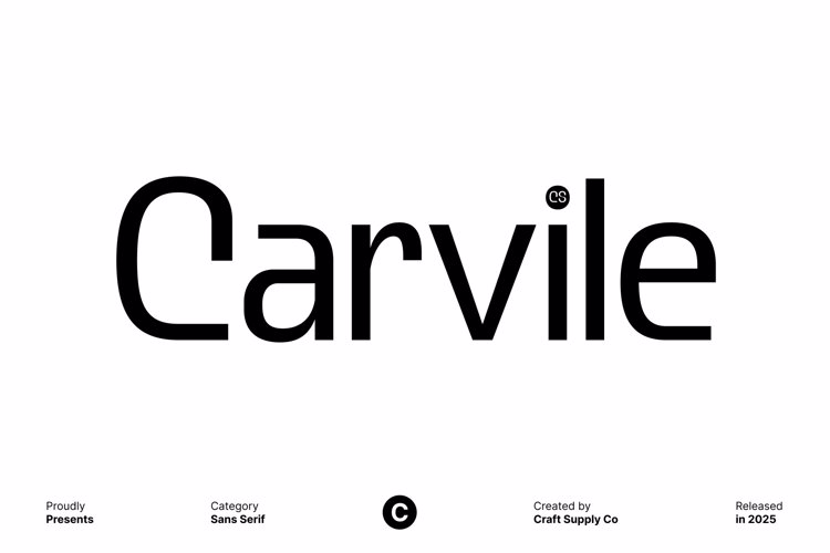 Preview of CS Carvile Font