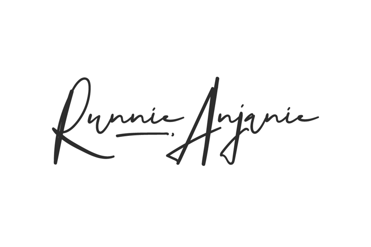 Runnie Anjanie Font