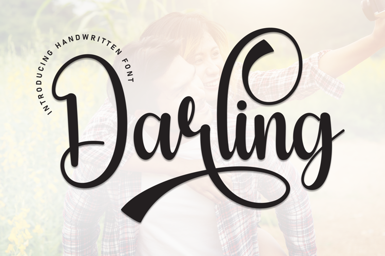 Preview of Darling Font