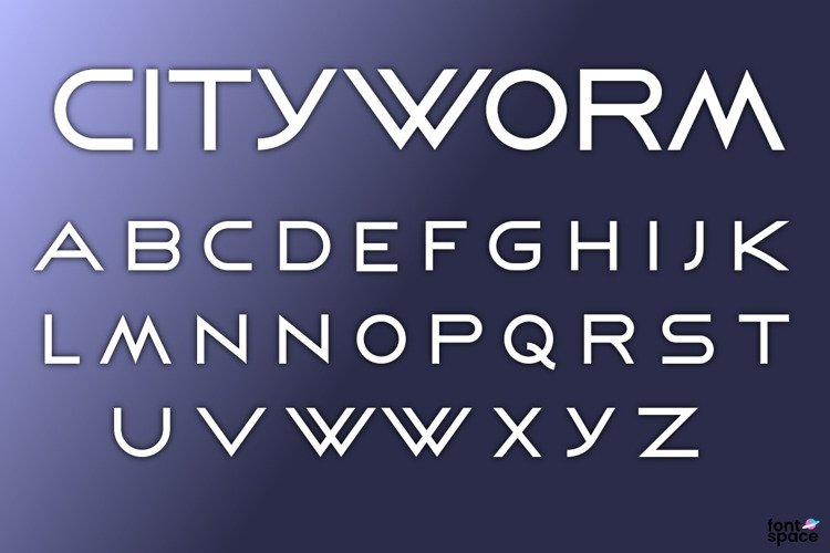 Cityworm Font