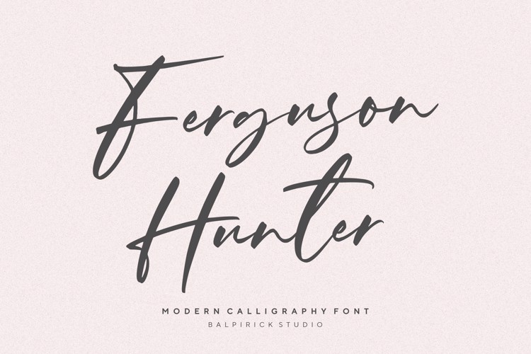 Ferguson Hunter Font