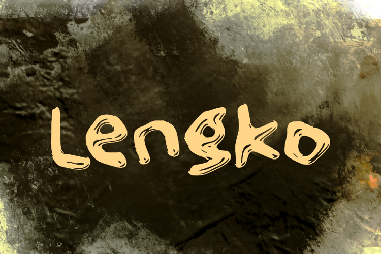 L Lengko Font