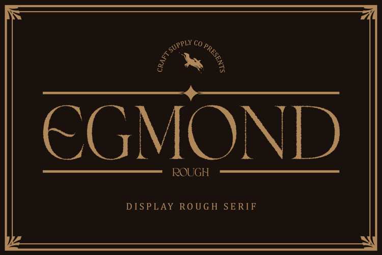 Egmond Rough Font