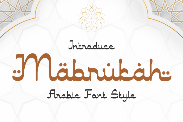 Mabrukah Font