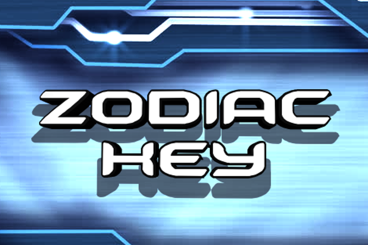 Zodiac Key Font
