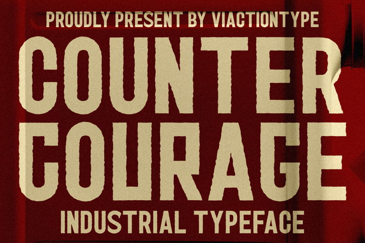 Counter Courage Font
