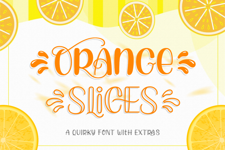 Orange Slices Font