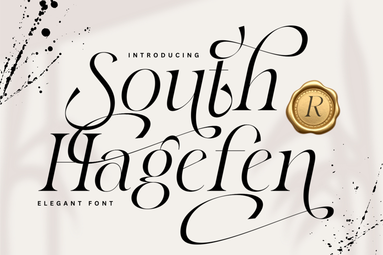 Preview of South Hagefen Font