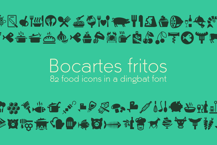 Bocartes fritos Font