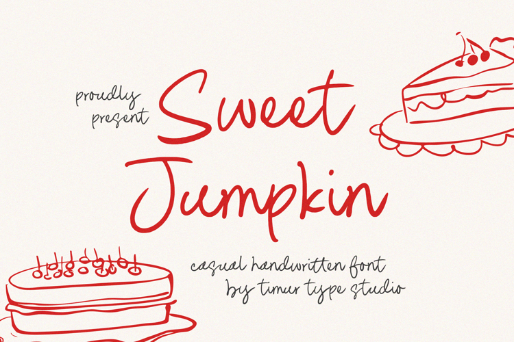 Preview of Sweet Jumpkin Font