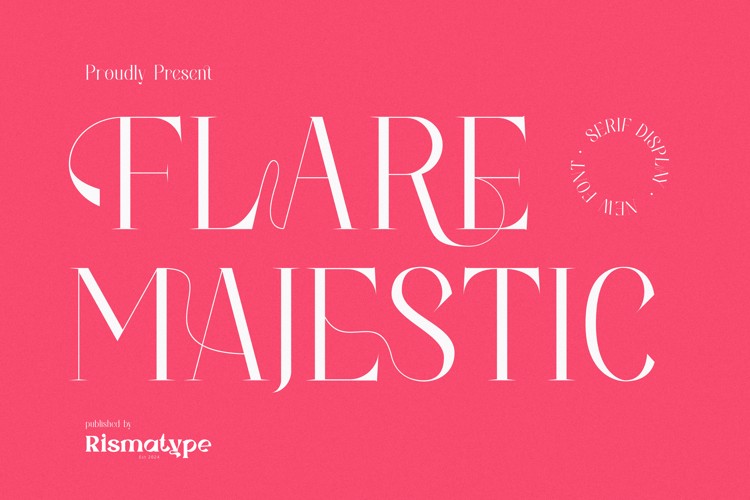 Preview of Flare Majestic Font