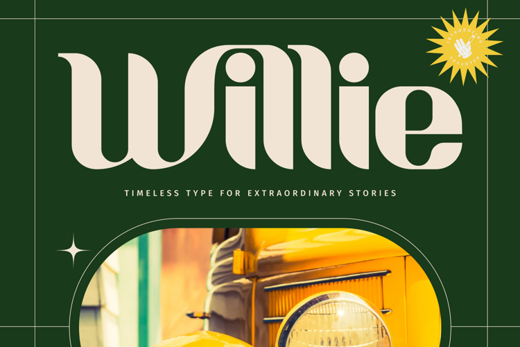 Preview of Willie Font