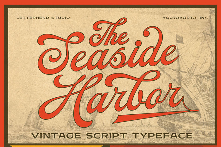 Seaside Harbor Font