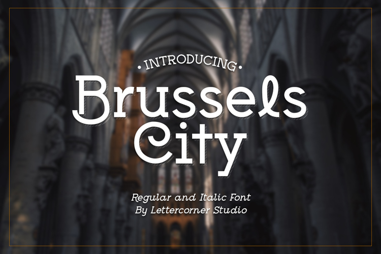 Brussels City Font
