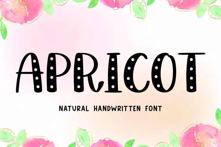 Preview of APRICOT Font