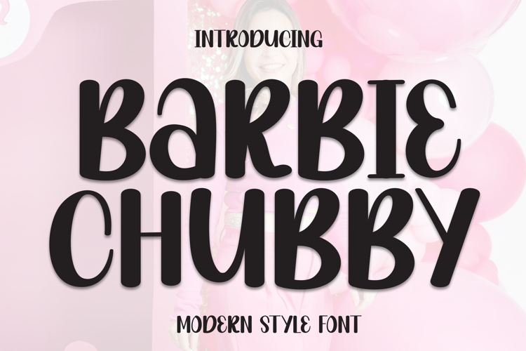 Preview of Barbie Chubby Font