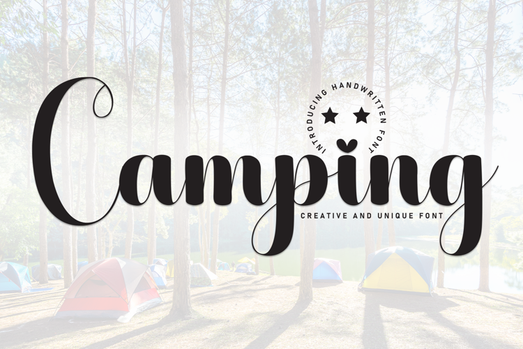 Camping Font