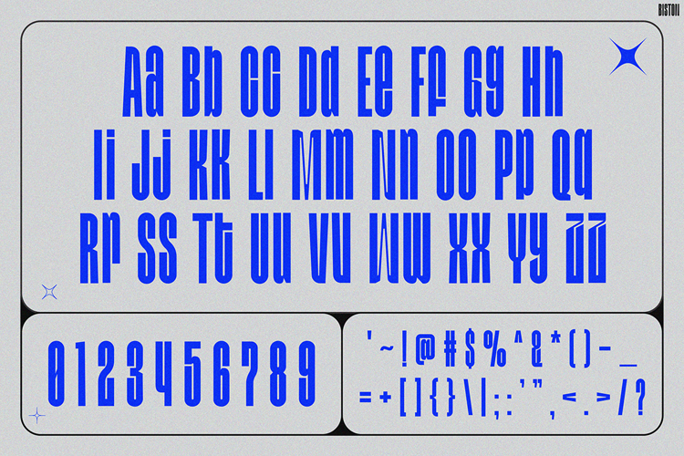 BISTON Font