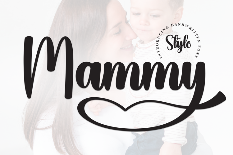 Preview of Mammy Font