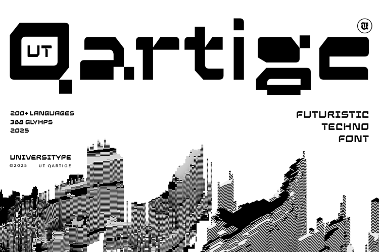 Preview of UT Qartige Font