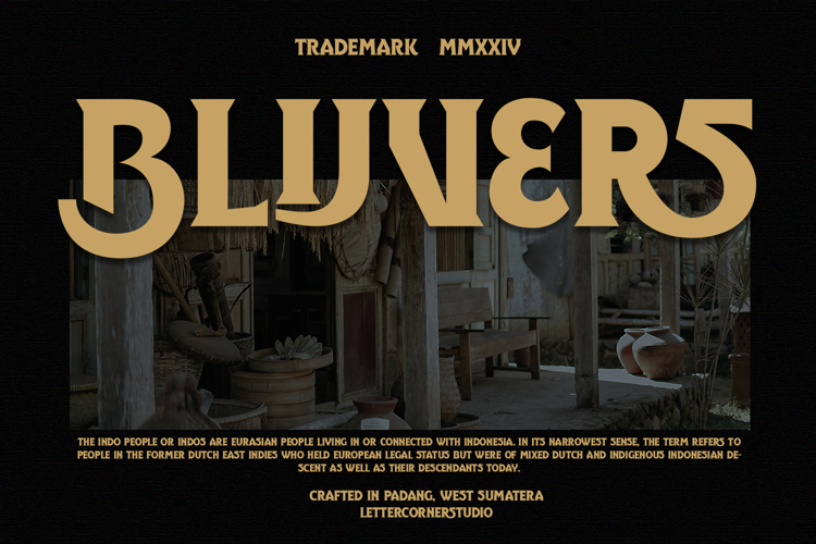 Blijvers Font