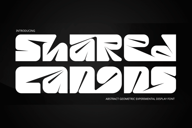 Preview of Shared Canons Font