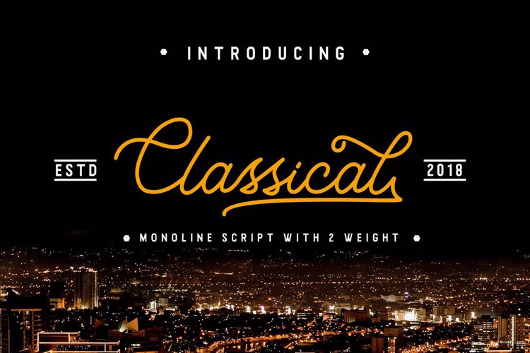 Classical Font