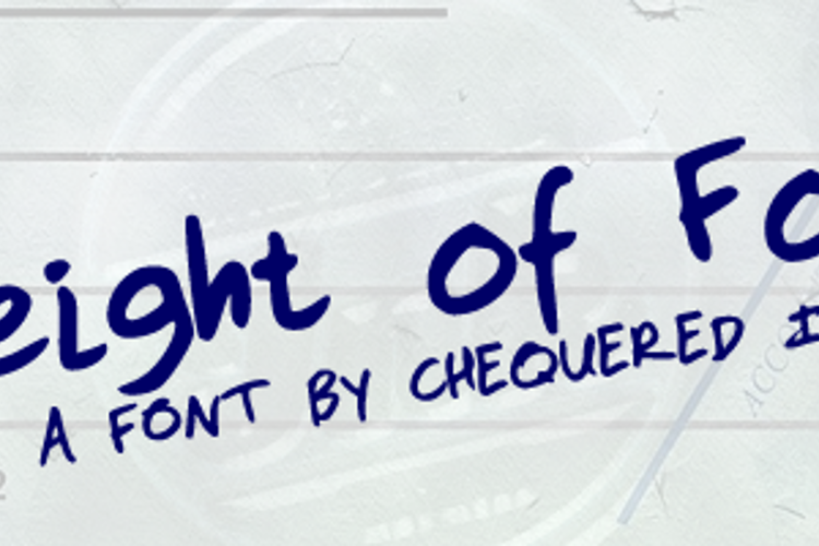 Sleight Of Font