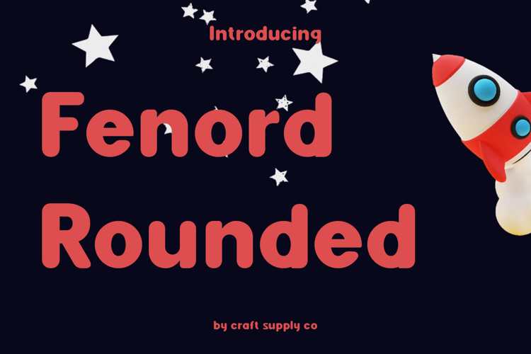 Fenord Rounded Font
