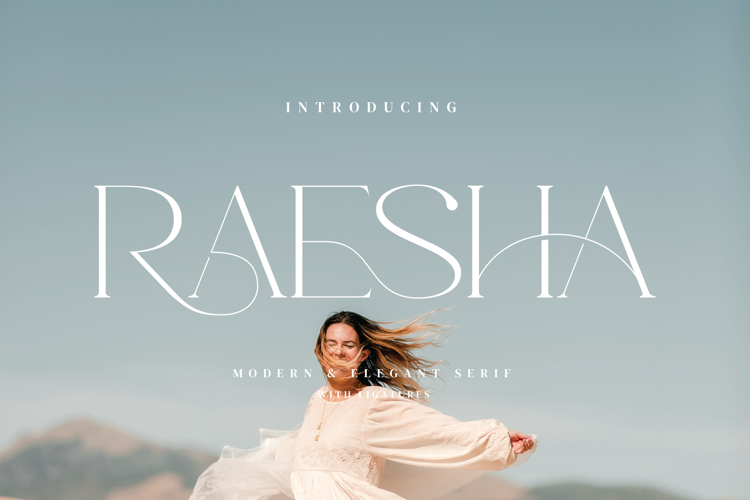 Preview of Raesha Font