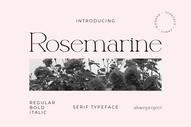 Rosemarine Font