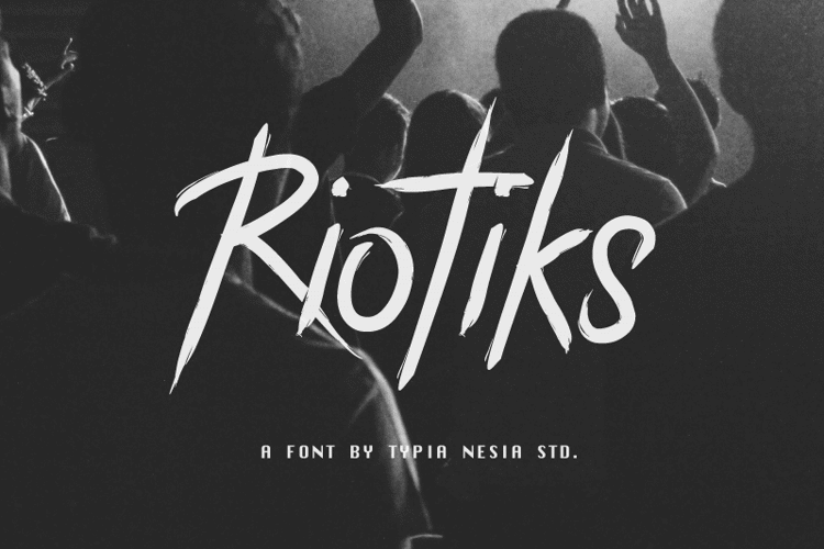 Riotiks Demo Font