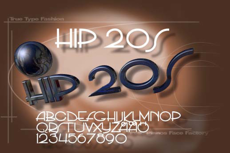 PP Hip20s Font