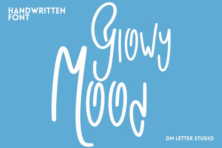 Preview of Glowy Mood Font
