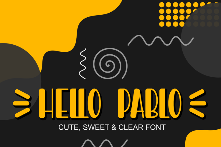 Hello Pablo Font