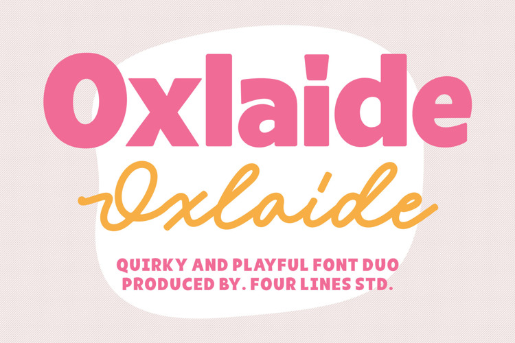 Oxlaide Monoline Font
