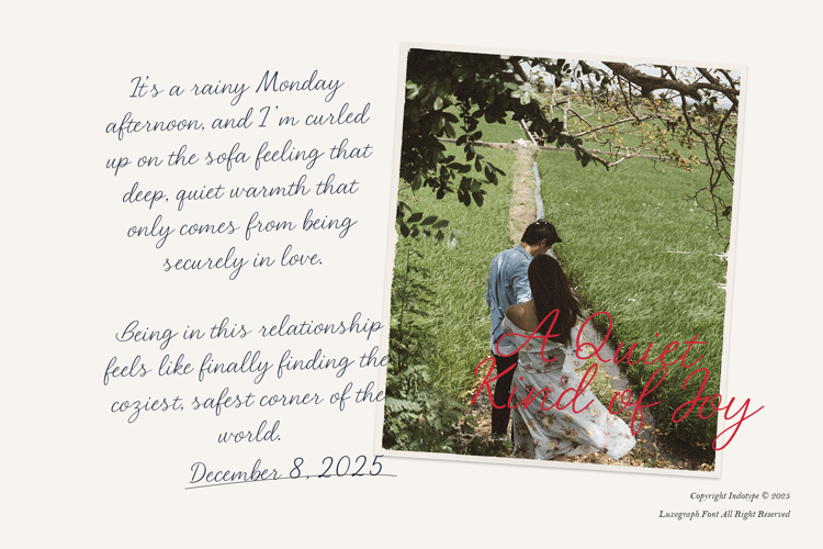 Preview of IT Luxegraph Font