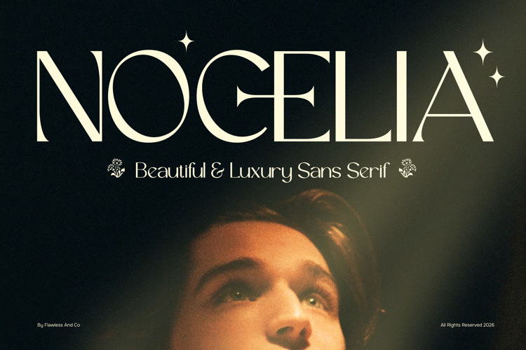 Preview of NOCELIA Font