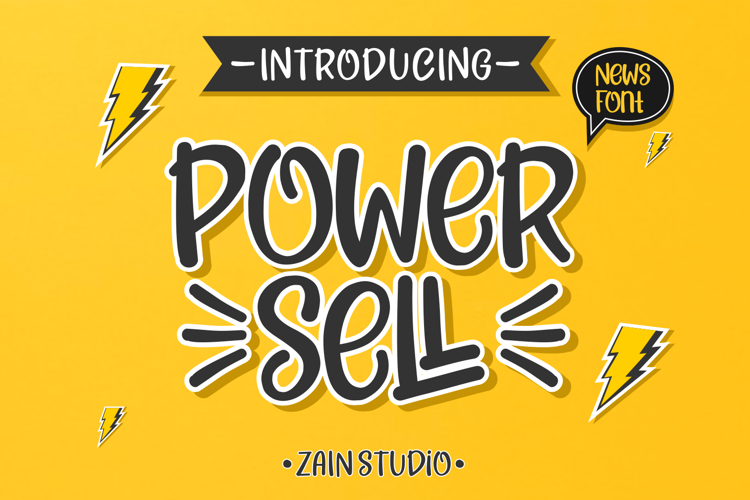 POWER SELL Font