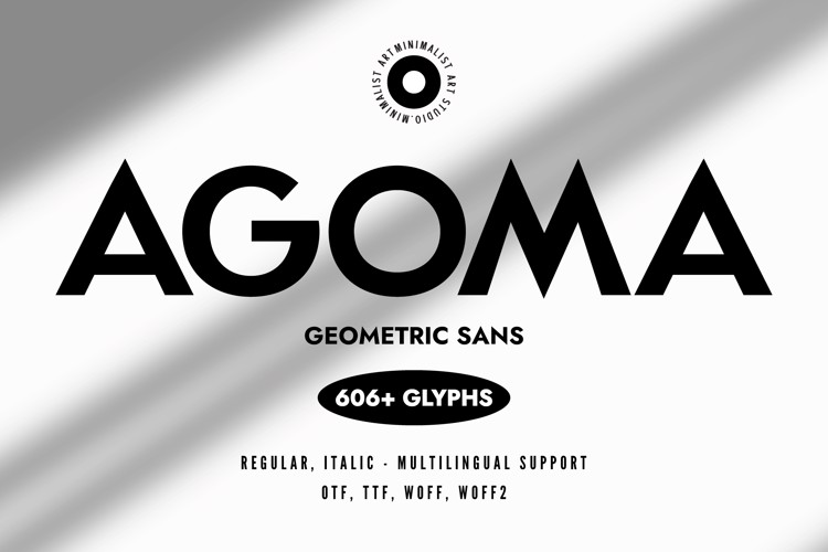Preview of AGOMA Font