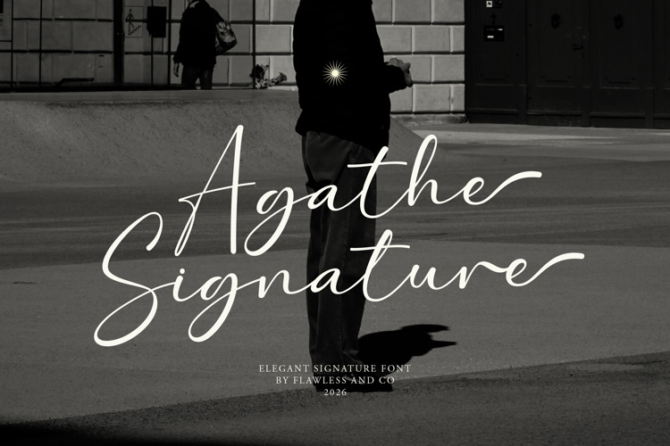 Preview of AGATHE Font