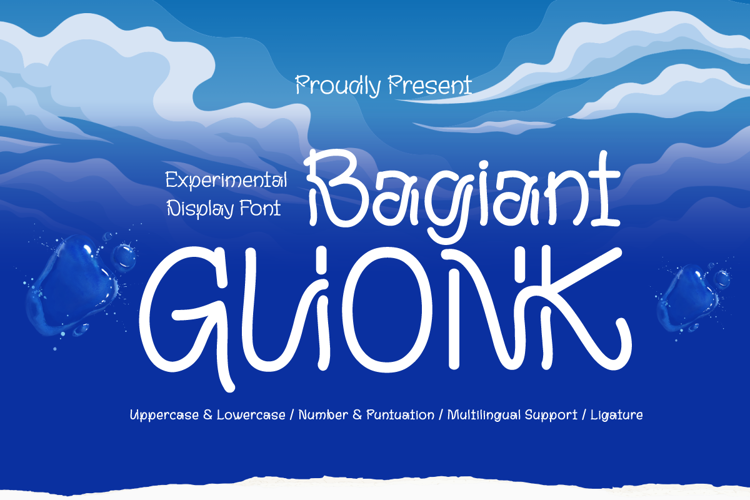 Bagiant Guonk Trial Font