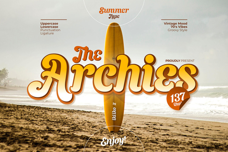The Archies Font