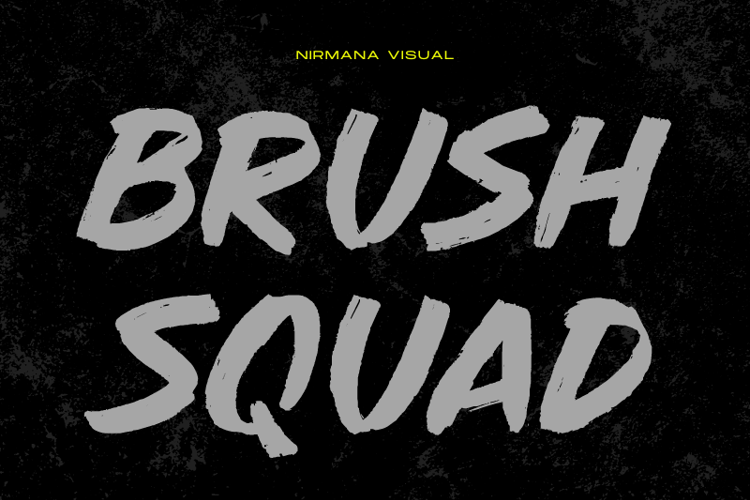 Brush Squad Font
