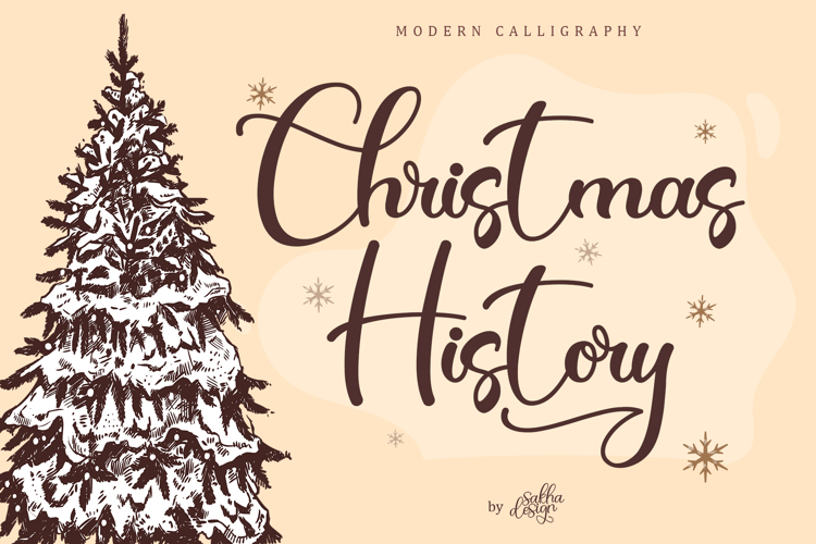Christmas History Font