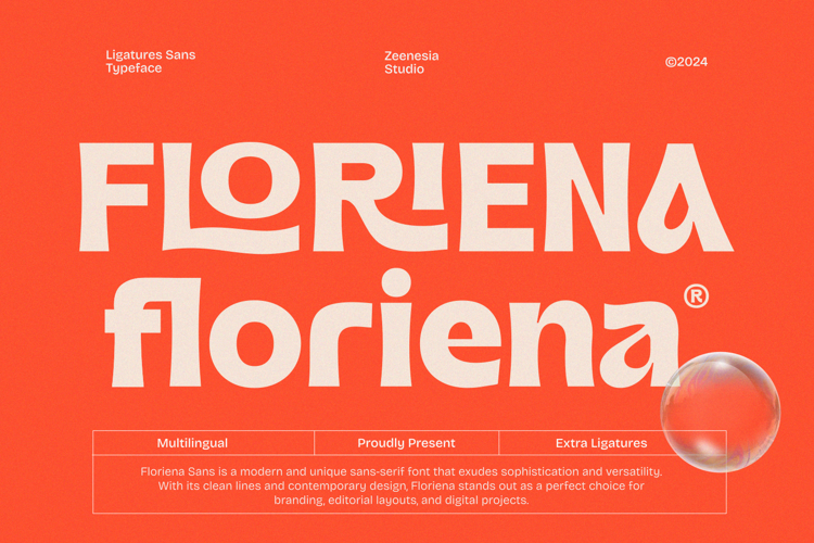 Floriena Only Font