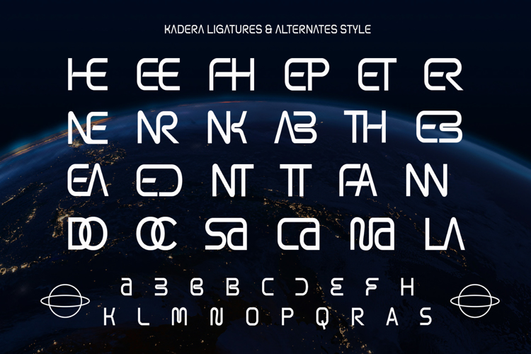 Preview of Kadera Font