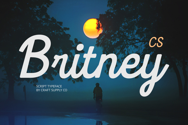 Preview of CS Britney Font
