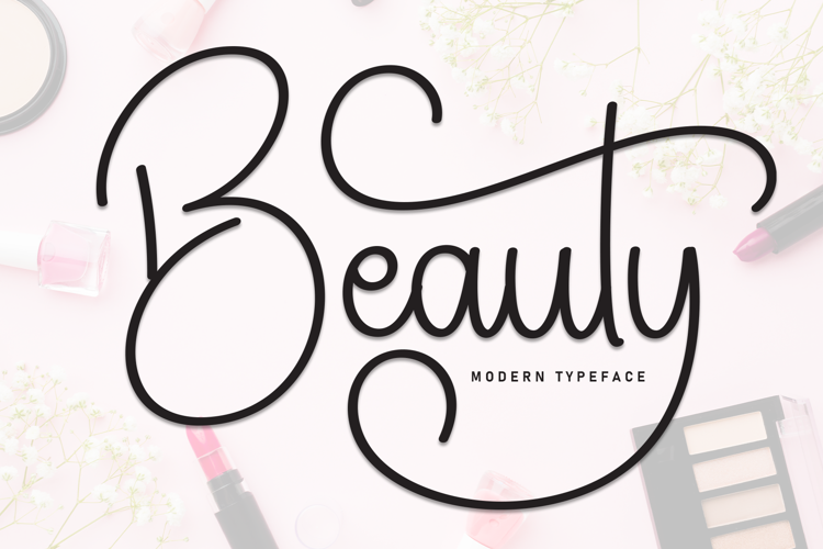 Preview of Beauty Font